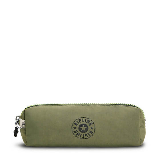 Sacs Kipling Boran Pencil Case Vert Olive | FR 1169NW